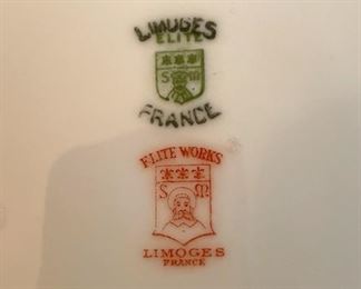 Limoges Dinner Set China Mark