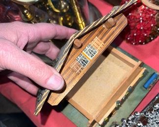 Music box Chalet Cabin $20
