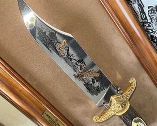 American Eagle Bowie knife