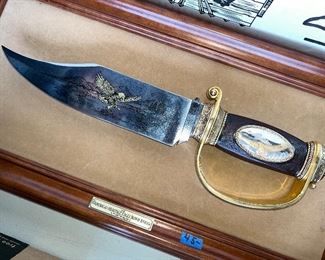 American Heritage Eagle Bowie knife