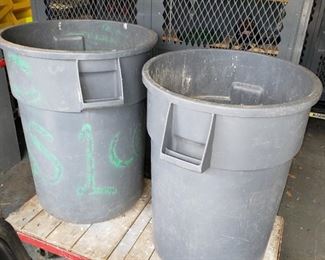 55 gallon waste containers.