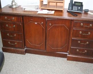 Matching credenza.