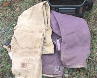 181 - Lot of Assorted Items - tool box & coveralls)
