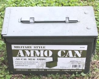 190 - Metal Ammo Can - 12 x 6 x 8

