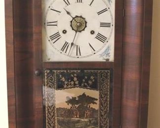 48 - Antique Mantle Clock 26 x 15.5
