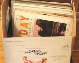 62 - Box Lot of Assorted Record Albums
