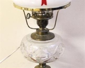 76 - Vintage Lamp - 20" tall
