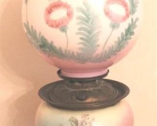 116 - Antique Lamp - 24" tall
