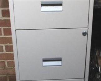 297 - Metal File Cabinet - 16 x 18 x 41

