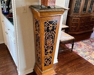 Pedestal is one of two