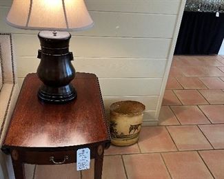 Mahogany drop leaf table