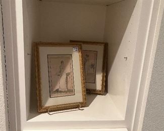 Framed small prints