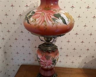 Circa 1970 gone with the wind lamp