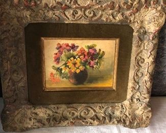 Vintage oil painting