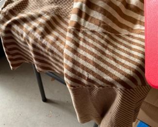 Two piece top and skirt set