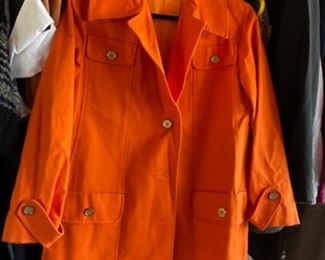 Orange jacket