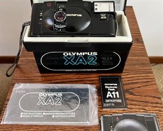 Vintage Olympus XA2 35mm camera