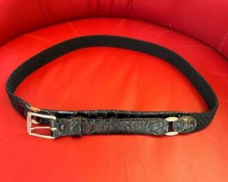 Vintage Dayton’s men’s genuine sea turtle leather belt, size 36