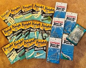 New Vintage Stock fishing lures