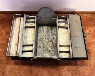 Antique Simonsen Metal Products machinists tool box
