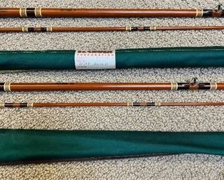 Great selection of New Vintage Stock St. Croix fiberglass fishing rods
