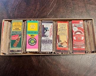 C. Late 1930’s/early 1940’s box full of match covers!