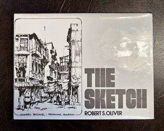 1979 The Sketch hardcover book by Robert Oliver