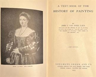 1915 A Text-Book of the History of Painting by John C. Van Dyke