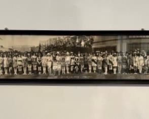 Incredible 53” wide authentic original 1920 “Bathing Girl Parade” - Venice, California panoramic photo