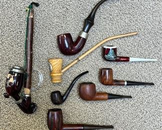 A sampling of the pipe collection