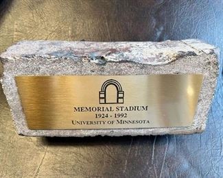 University of Minnesota Memorial Stadium brick