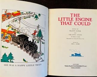 1930 First Edition of ‘The Little Engine That Could’ No. 358 by Platt & Munk Co.