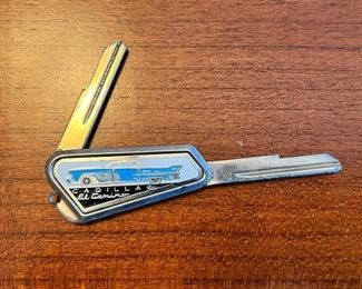 1950’s Cadillac El Camino dealer keychain
