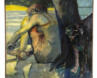 
William A. Bartsch Figurative Oil On Canvas Painting