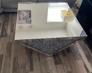 Coffee table mirror, top