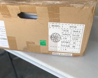 BMW rims never used set of four