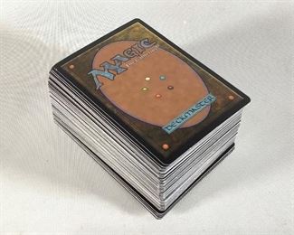 Wizards Of The Coast- Magic: The Gathering Trading Cards
1993-1999 Wizards Of The Coast- Magic: The Gathering Trading Cards. Approximately (100) with multiple duplicates. Good condition. Partial set