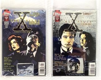 Topps: X-Files Season One Conduit and Deep Throat