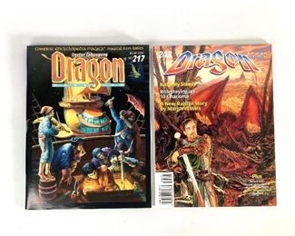 Dragon Magazine No. 217 Complete Encyclopedia Magica, No. 243 Knights and Paladins