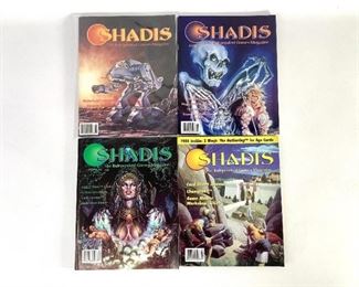 Shadis The Independent Games Magazine No. 12,13,16,18