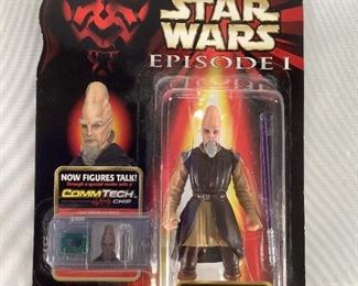 Hasbro Star Wars Ki- Adi-Mundi Talking Action Figure