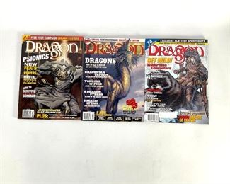  Dragon The official dungeons and dragons magazine No. 281, 284, 292