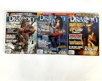 Dragon The official dungeons and dragons magazine No. 278, 285, 290