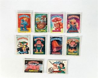 1987 Topps Garbage Pail Kids Sticker Collector Cards