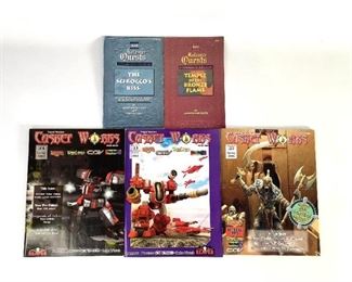 Adventure Series KA1 Kalamar Quests K&C 106 The Sciroccos Kiss, K&C 110 Temple of the Bronze Flame, Casket Works Fall Catalog 2003, Spring 2003, Spring 2006