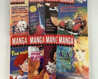 VIZ Communications: Manga Vizion Magazines: Vol. 1, No 1-8
