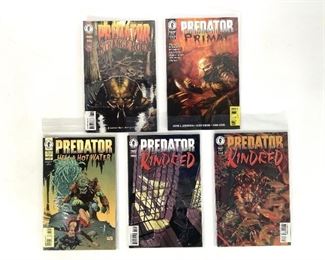 Dark Horse Comics: Predator: Strange Roux, Primal, Hell and Hot Water, Kindred 3 of 4 and 4 of 4