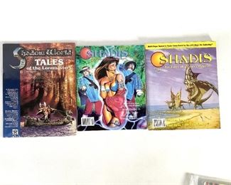 I.C.E. Shadow World: Tales of the Loremaster; Alderac Entertainment Group: Shadis Magazine: Issues 11, 17