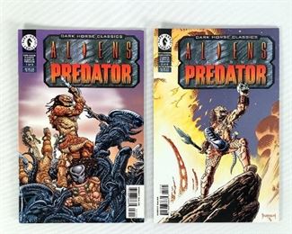 Dark Horse Comics: Aliens versus Predator 1 of 6 and 2 of 6
