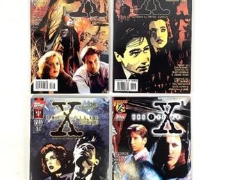 Topps Comics: The X-Files Annual No. 1 & Wizard No. 1/2 The X Files, Topps Comics Season One The X Files "Squeeze", Topps Comics Season One The X Files "Deep Throat"
